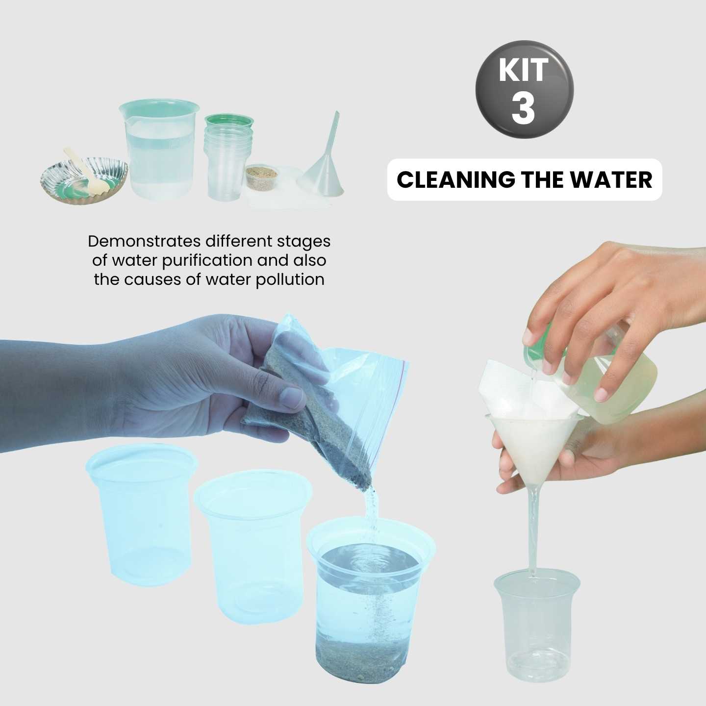 CLEANING THE WATER