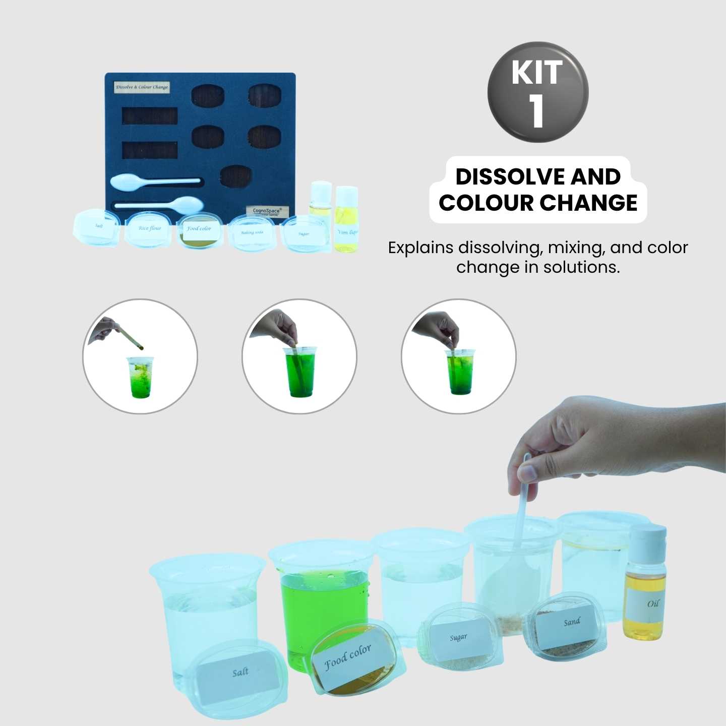 DISSOLVE AND COLOUR CHANGE